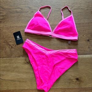 Women's Pink Bikini Set